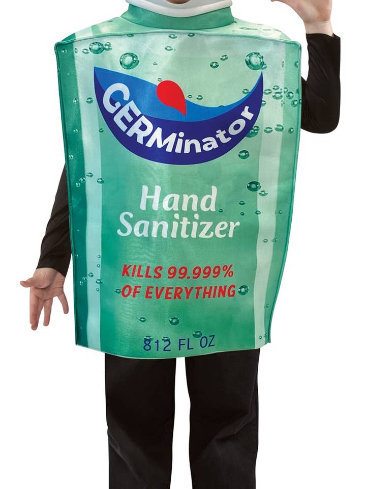 Bouteille de désinfectant pour les mains Germinator pour enfants de 7 à 10 ans pour la vente par Rasta Imposta