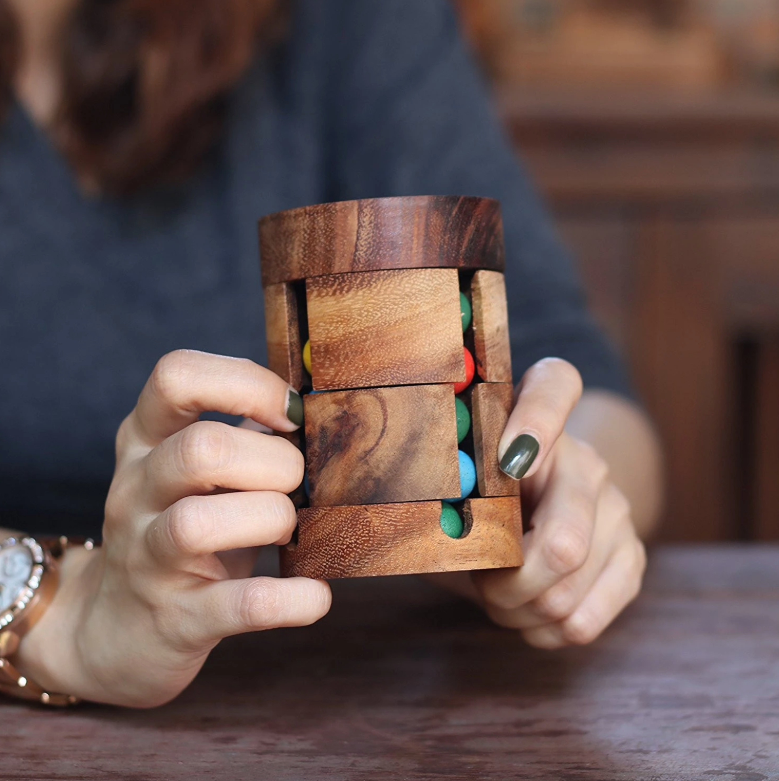 SMI Designs Wooden Puzzles - Wholesale Puzzle - Adult - Wooden Puzzle 3D Brain Teaser Game for Adults & Kids IQ4