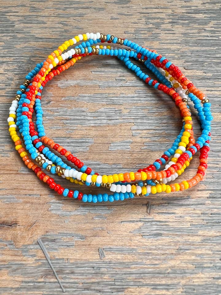 June Bracelet Set Multi for wholesale by Dylan Designs