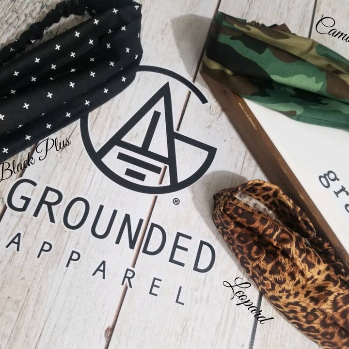 Brede Boho hoofdbanden - Natuur voor wholesale door Grounded Apparel, LLC