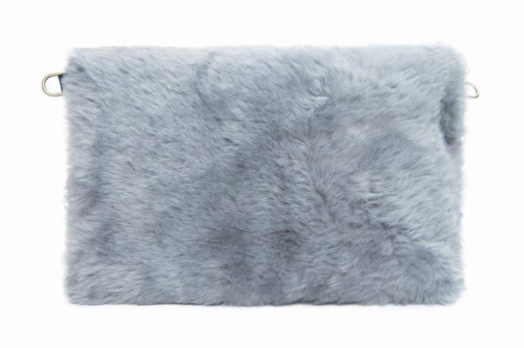 Kate S. Mensah - Wholesale Clutch Bag - Women's - Natasha - Grey1