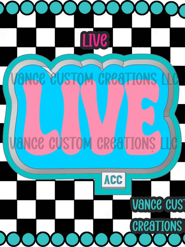 Molde Vivo com Insertos por atacado de Vance Custom Creations