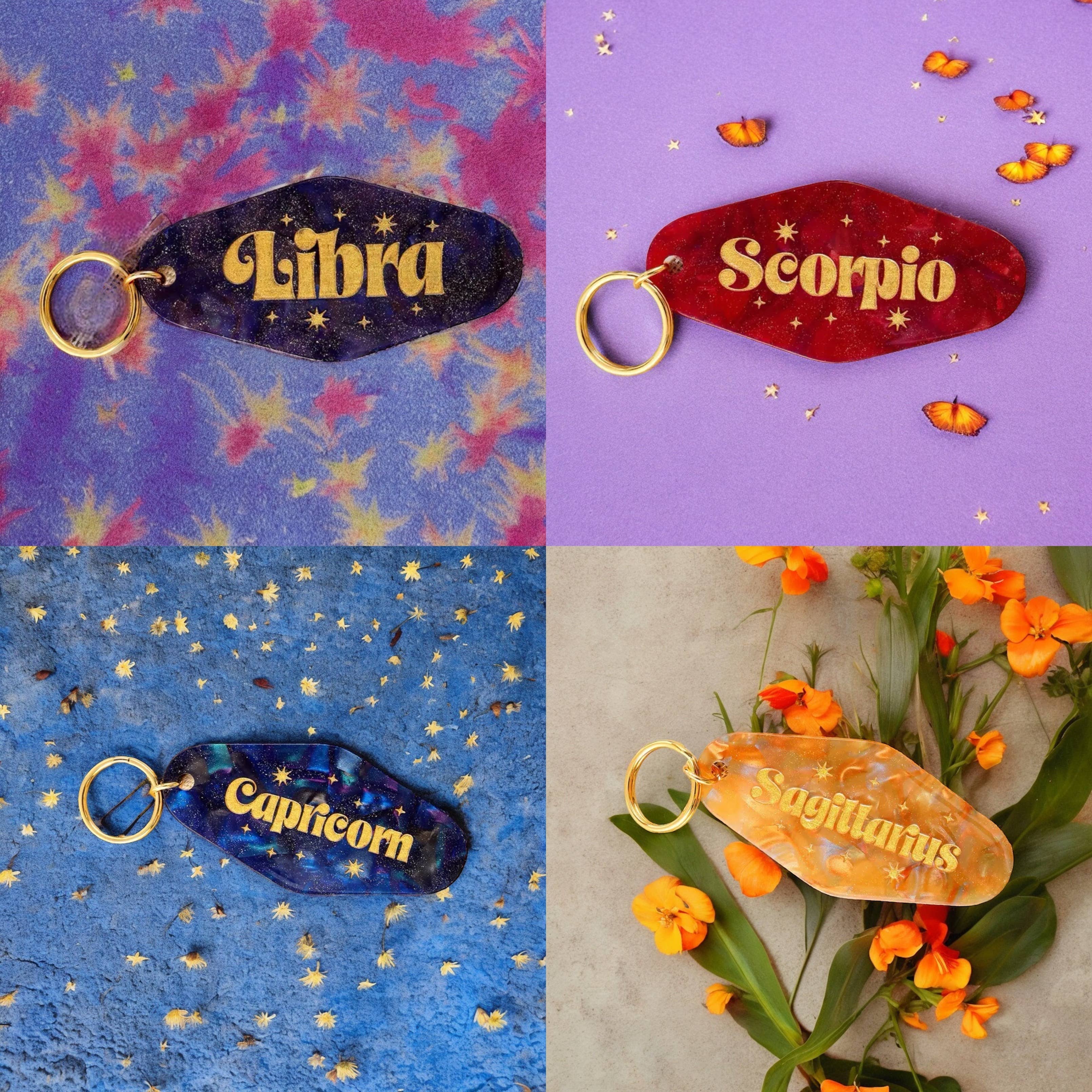 Threads And Needles, INC. – Großhandel Schlüsselanhänger – Damen – Schlüsselanhänger mit Tierkreiszeichen2