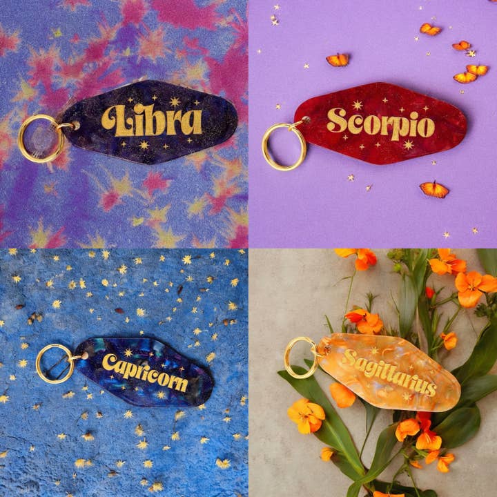 Threads And Needles, INC. - Wholesale Keychain - Women's - Zodiac Sign Keychains4