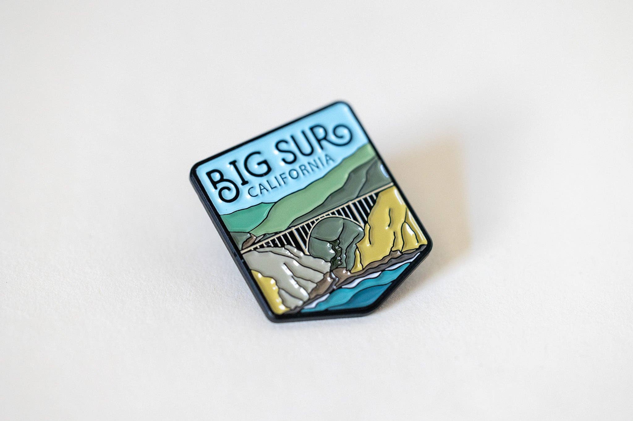 Squatchy - Wholesale Lapel Pin/Button - Big Sur California Enamel Pin2