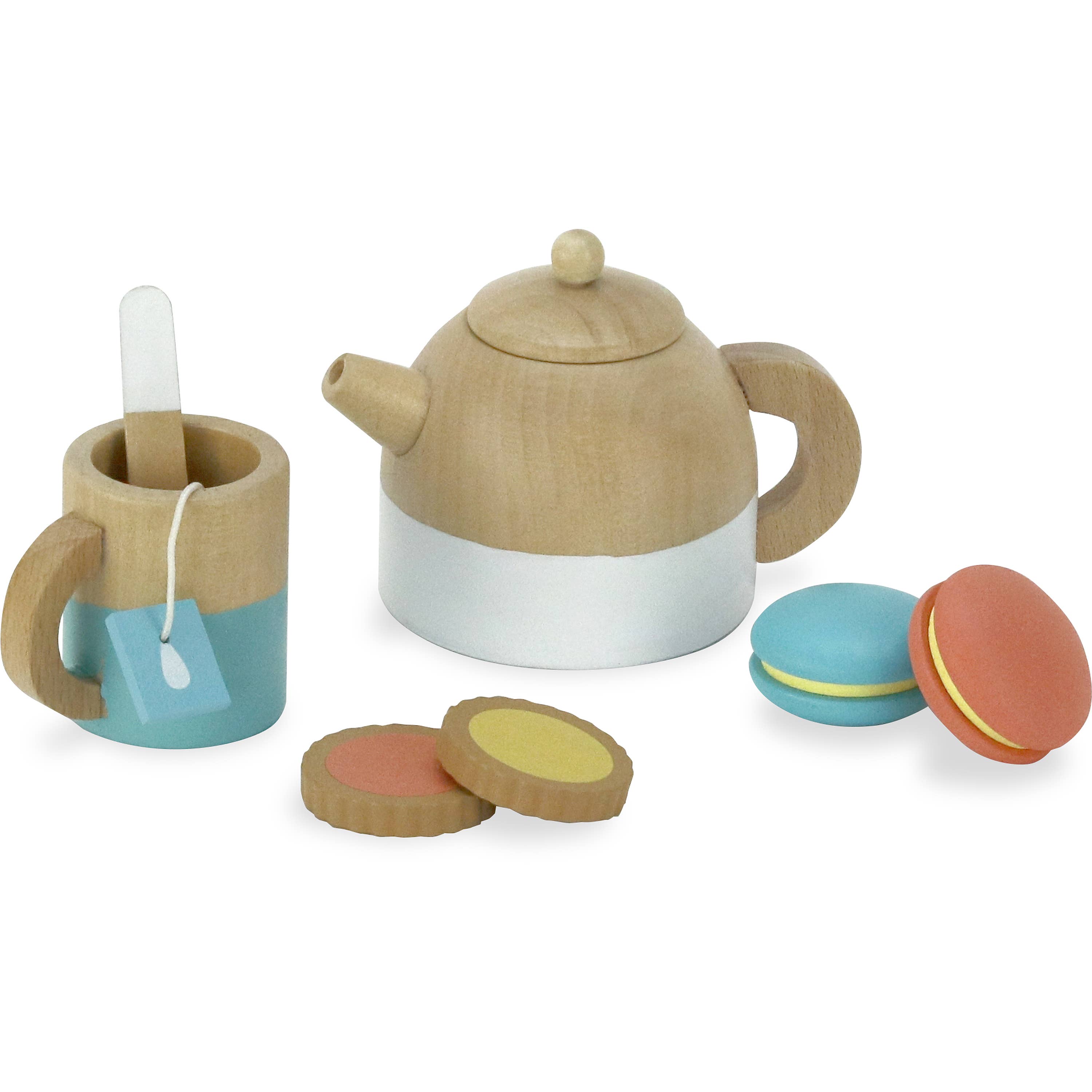 Hippychick - Wholesale Wood Toy - Kids - Vilac Wooden Tea Set – Kids Pretend Play Tea Set2