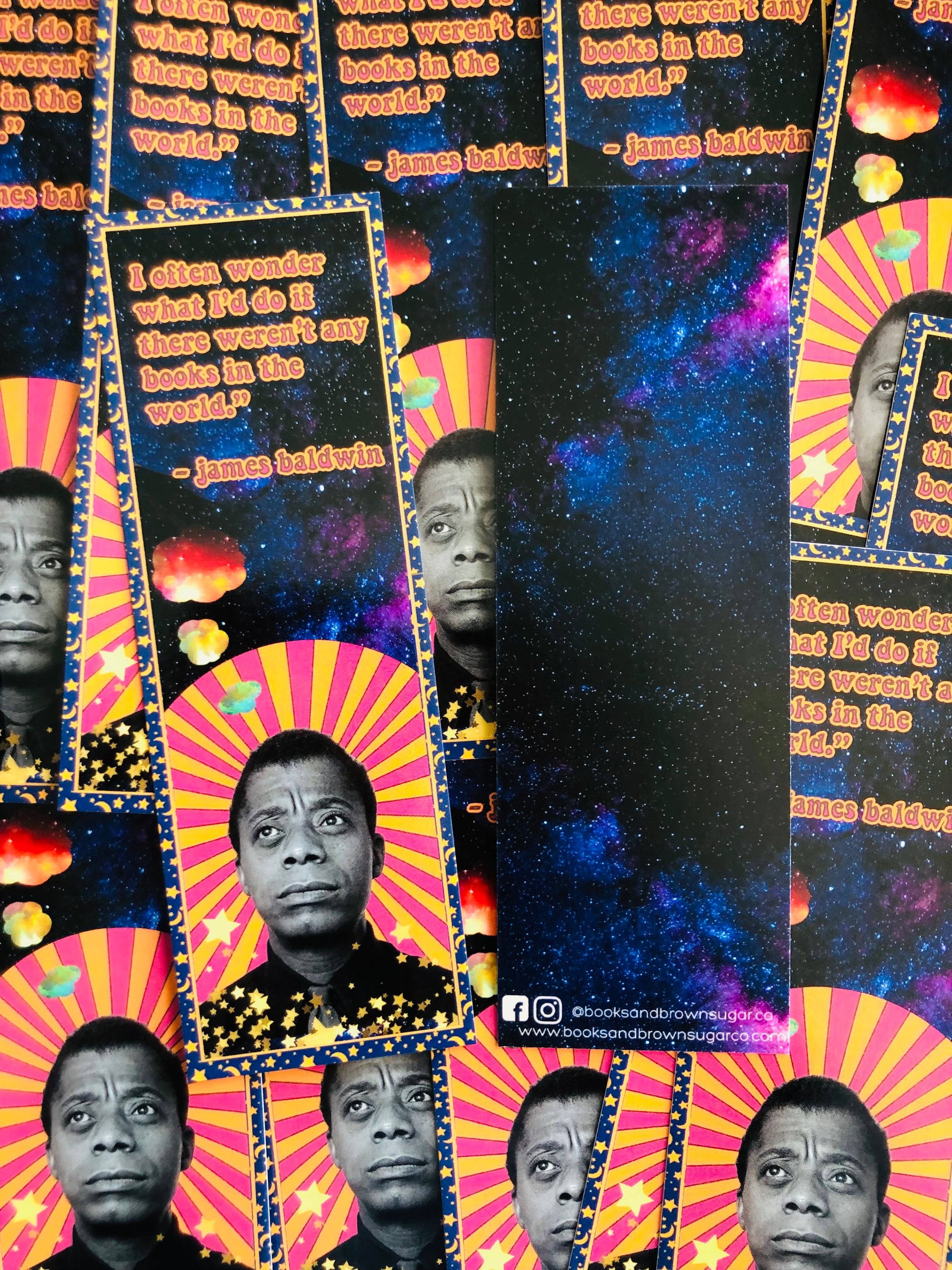 Books And Brown Sugar Co - Wholesale Bookmark - James Baldwin Bookmark1