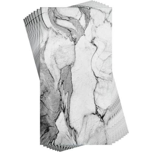 GASTENDOEKJES 16CT 3P Marmer voor wholesale door Party Hunterz LLC