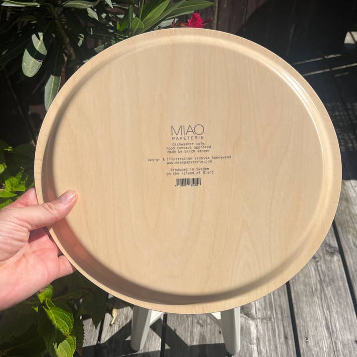 MIAO Papeterie - Wholesale Decorative Tray - White Floral Pattern | Tray5