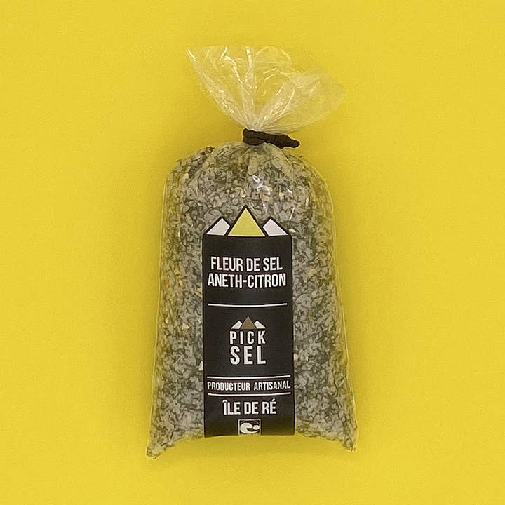 Fleur de Sel com Endro e Limão por atacado de PickSel