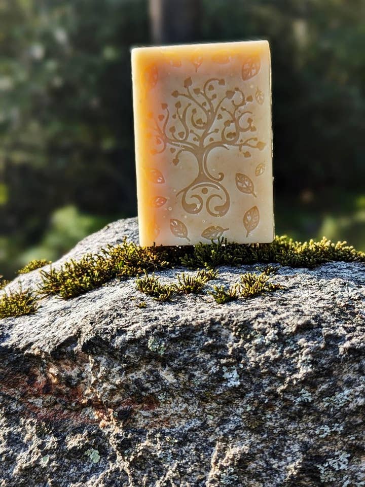 Handmade Honey Butter Goat's Milk Soap for wholesale by Bumble Holler Farm