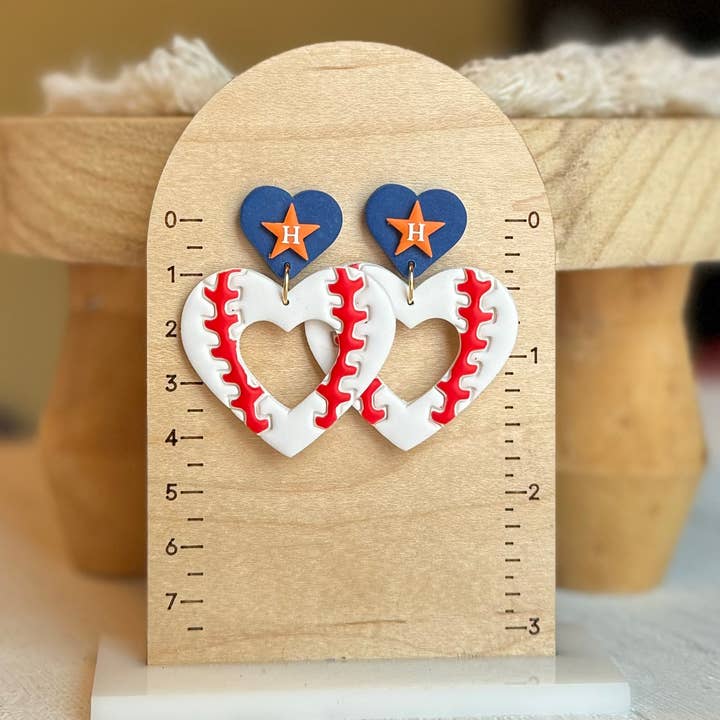 Clayhouse Colours - Wholesale Dangle Earrings - Astros Clay Earrings4