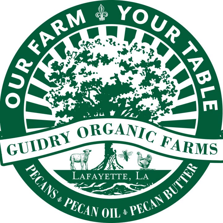 Guidry Organic Farms - Wholesale Nut Butter - Pecan Butter 8oz - USDA Certified Organic8