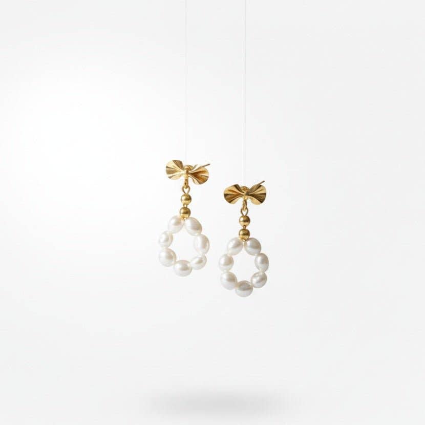 OE! - Wholesale Dangle Earrings - BOW KISS- orecchini3