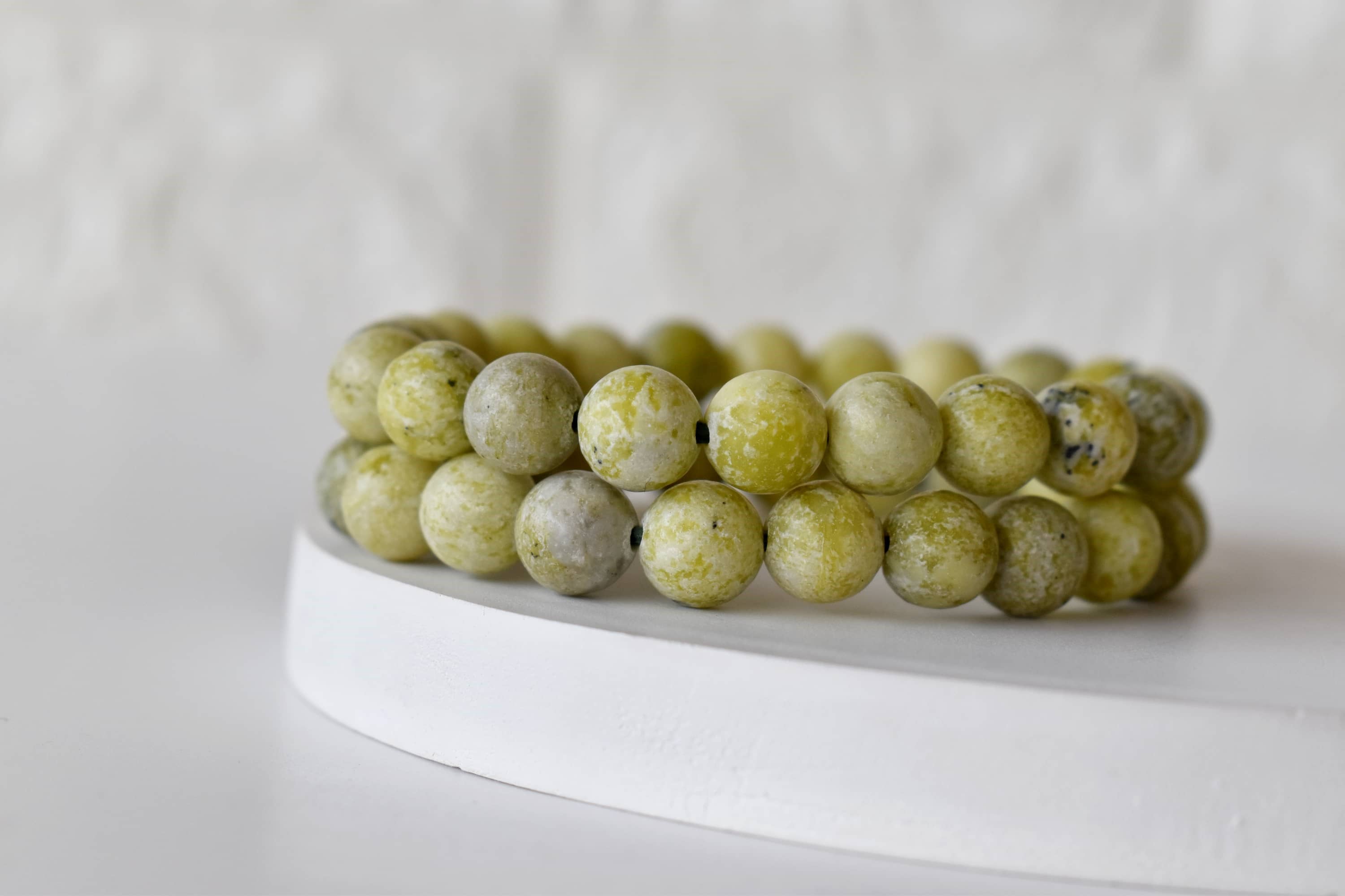 Soothing Crystals - Wholesale Beaded Bracelet - Healing Bracelet | Serpentine | Gemstone Bracelet3