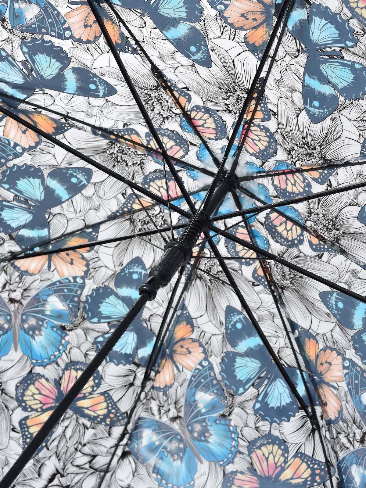 Funkyrel® Atzbranding Limited - Wholesale Umbrella - Women's - Rano - Clear Butterfly Umbrella10