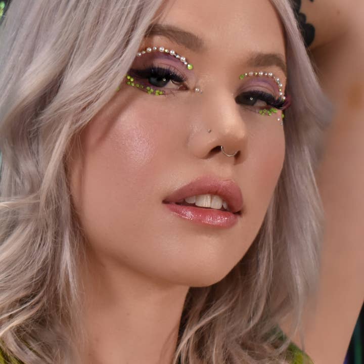 Lunautics - Vendita all'ingrosso Glitter/Illuminante corpo - Adesivi per viso e occhi con pieghe al neon1