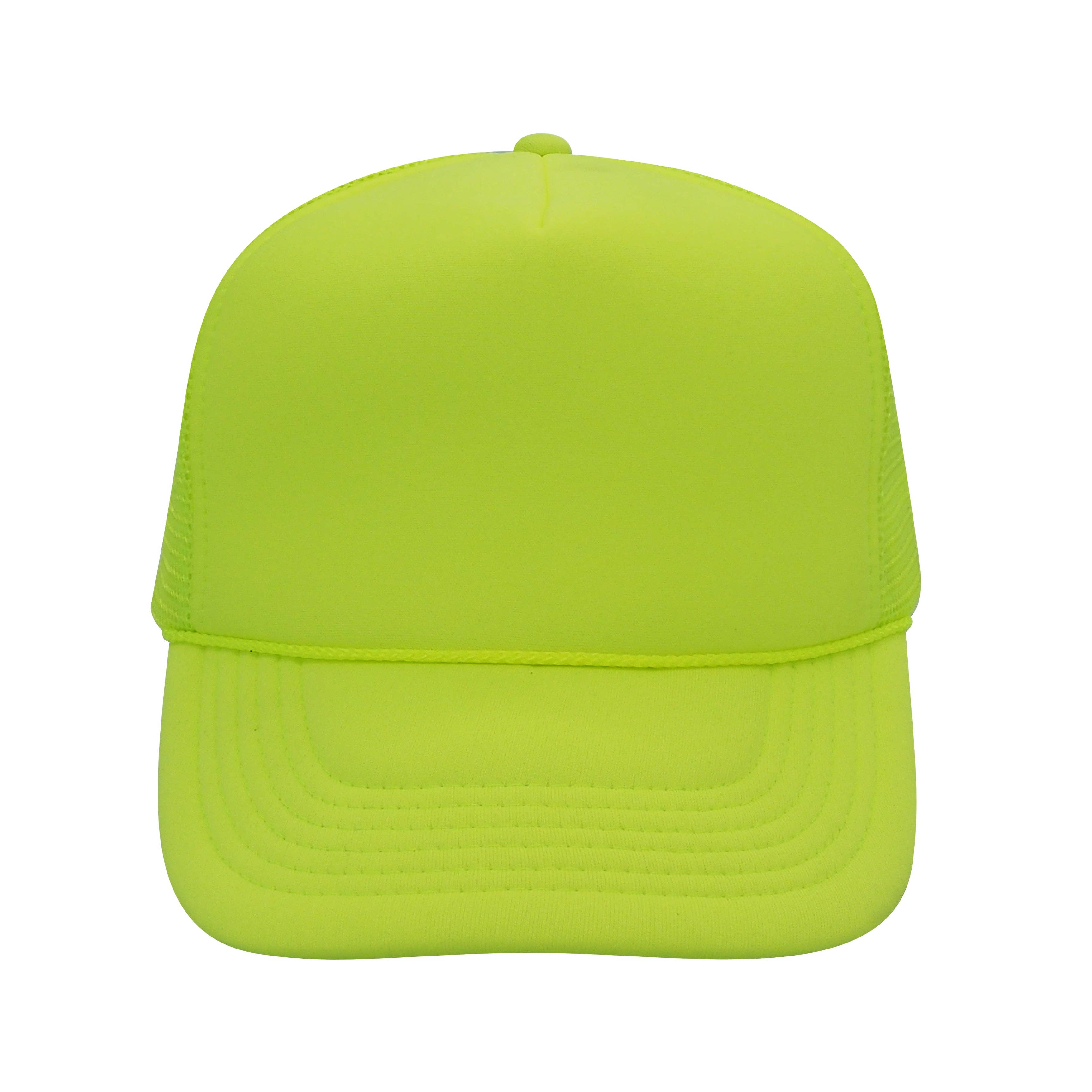 The Park Wholesale - Wholesale Trucker Hat - Unisex - Nissun Neon Color Foam Mesh Trucker Hats Caps, Blank Two Tone Snapbacks5
