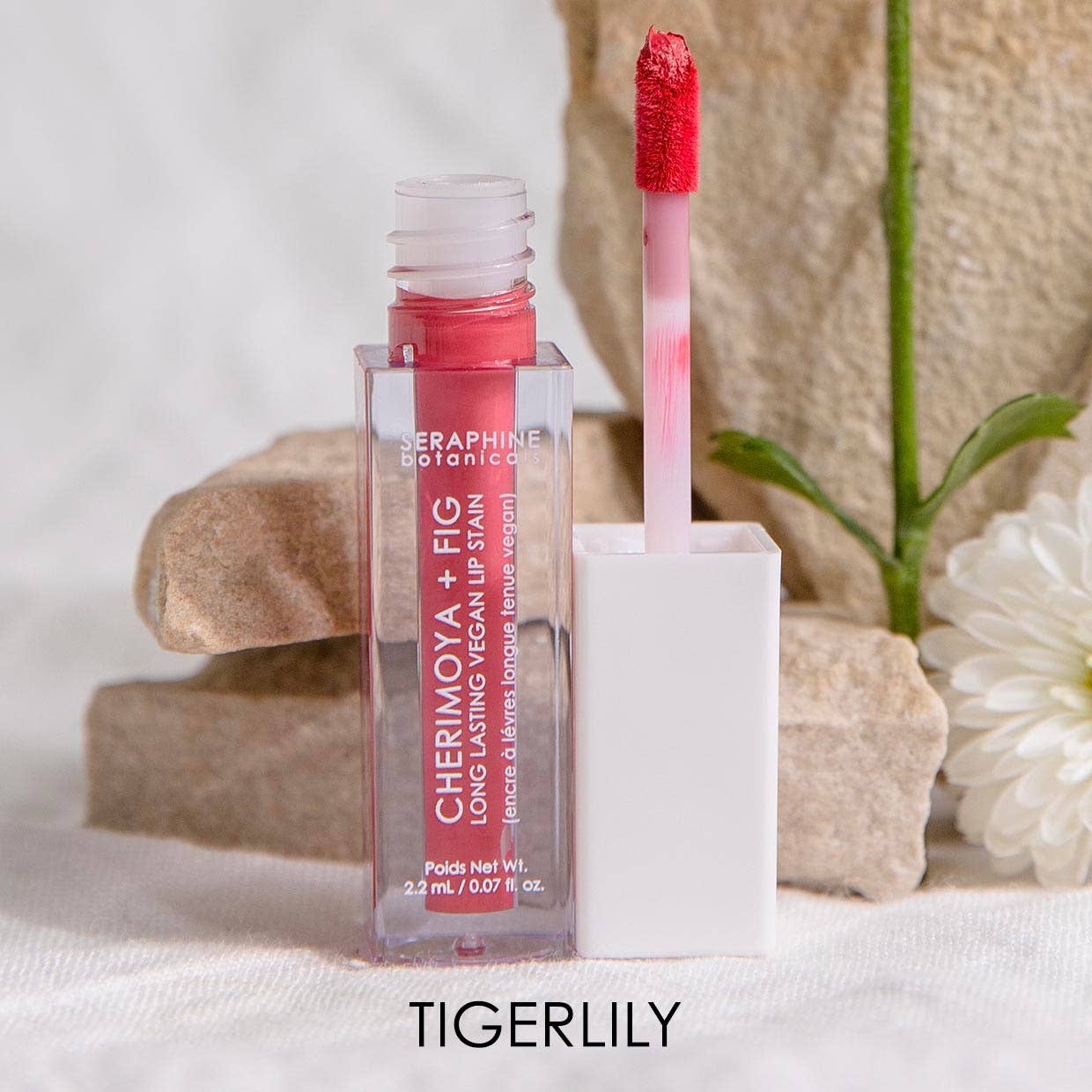 Seraphine Botanicals - Wholesale Lip Stain/Dye/Tint - Cherimoya + Fig - Long Lasting Vegan Lip Stain19