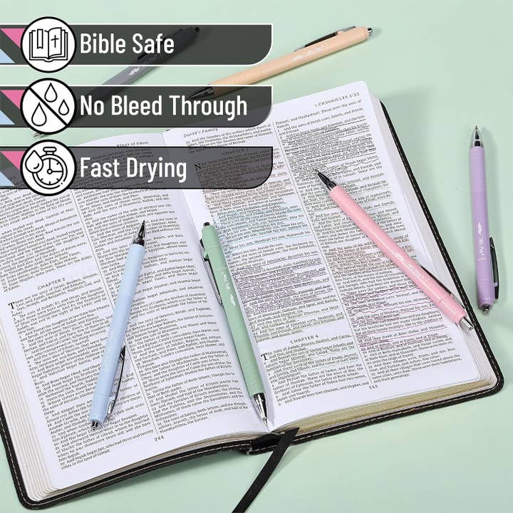 Mr. Pen - Wholesale Pen - Mr. Pen- Bible Pens, 6 Pack