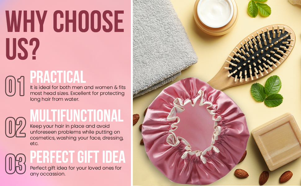 My Wholesale Warehouse - Wholesale Showercap - Glamza Luxury Shower Caps3