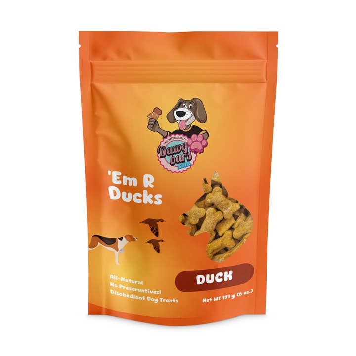 All Natural Premium ”'Em R Ducks” hund- och valpgodis för wholesale av Katz Krave