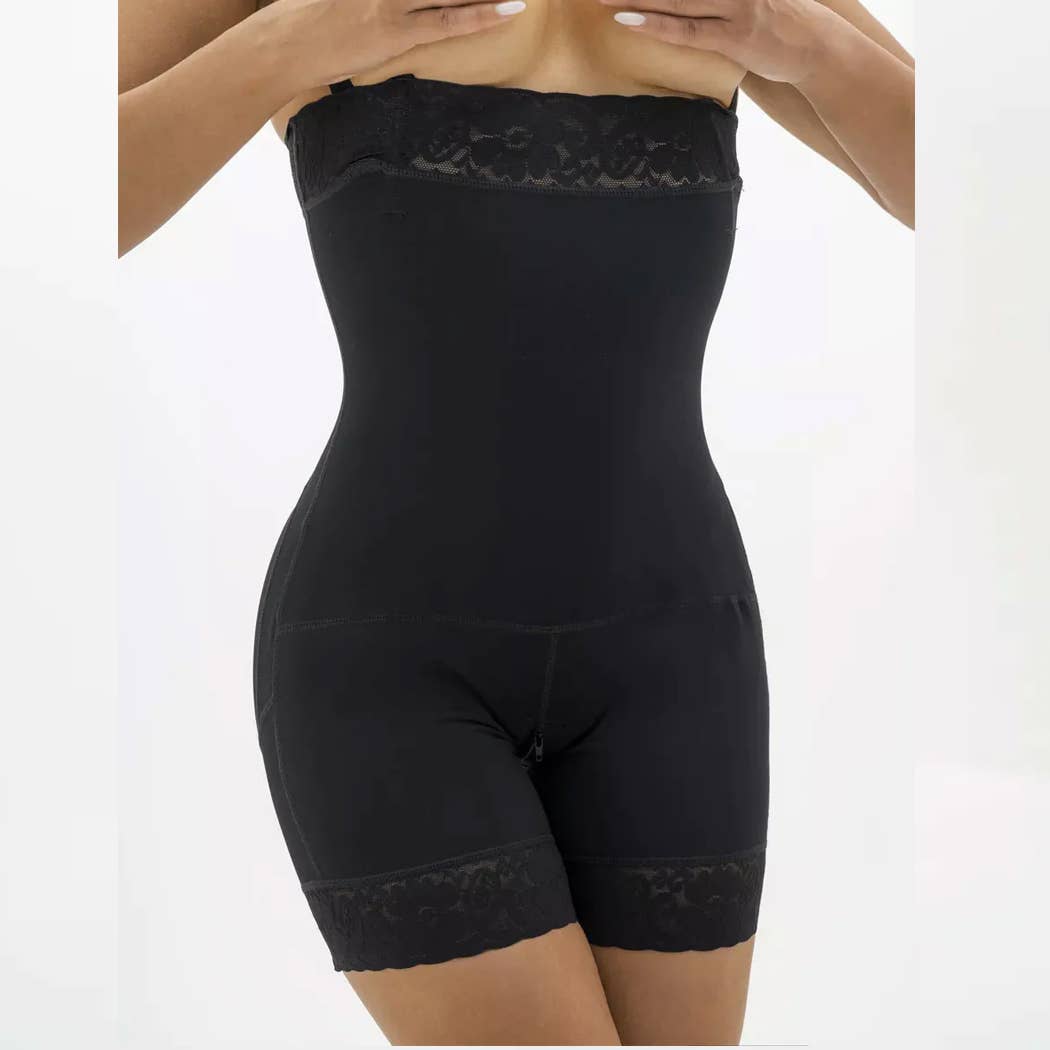 Curvy Fix - Vente Sous-vêtements – femme - Shorty gainant taille haute avec effet push-up fessier1