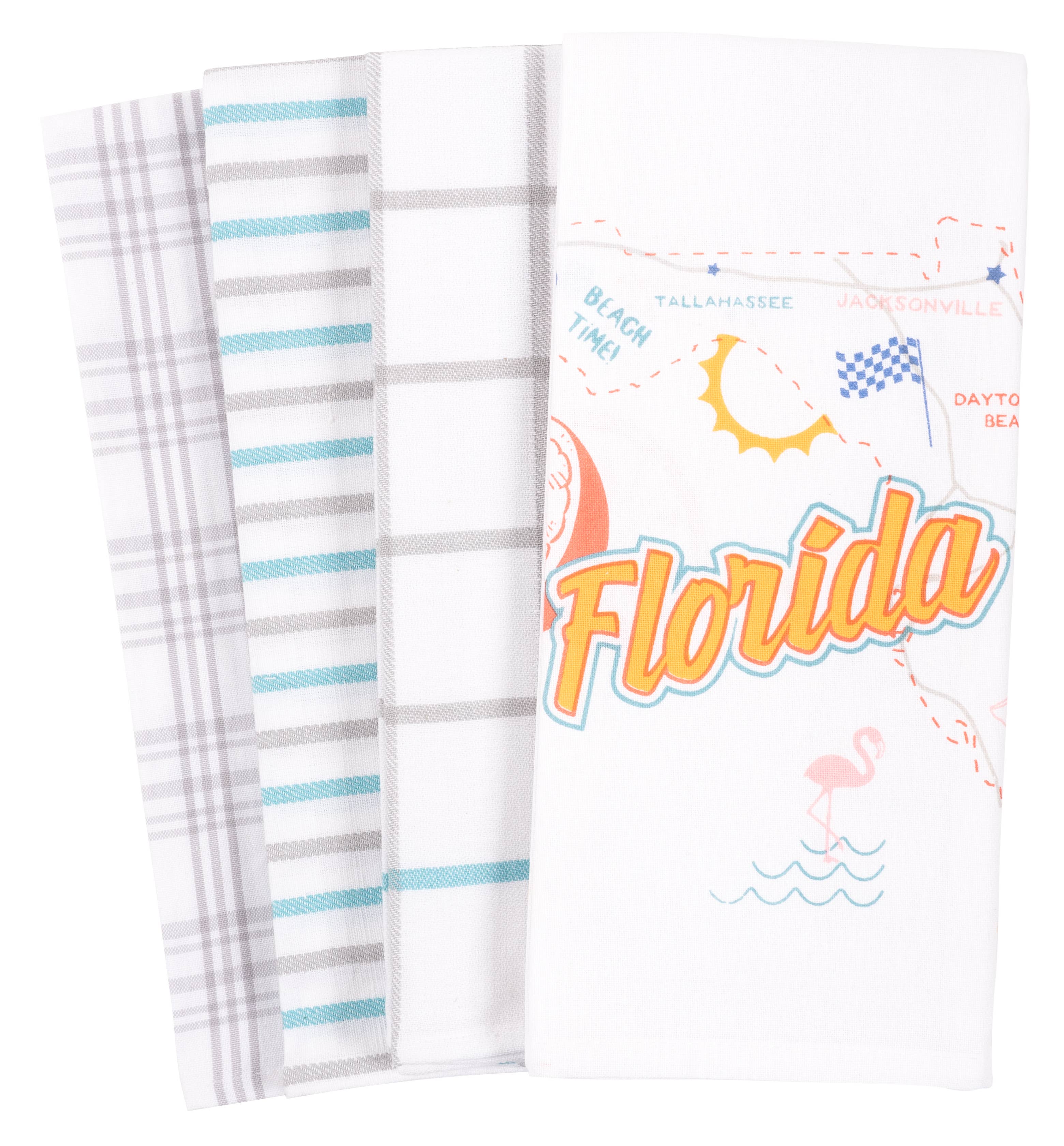 KAF Home - Wholesale Tea Towel - KAF Home State Themed Pantry Tea Towels, Cotton  18" x 28"3