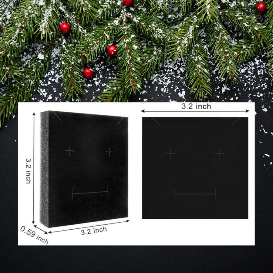 Fernville Creations - Vente Objets de décoration - Décoration en céramique Winter Night avec motif de vitrail13