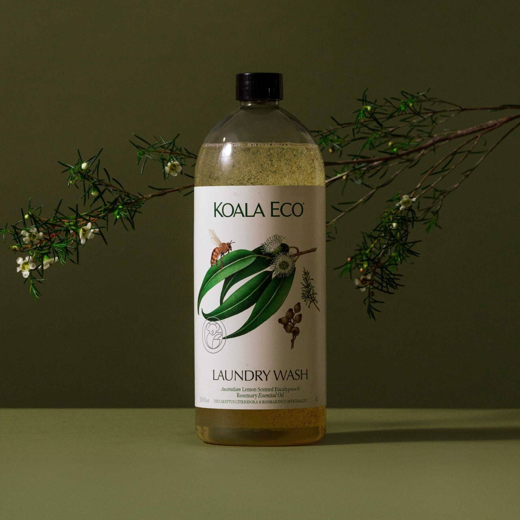Koala Eco - Wholesale Liquid Laundry Detergent - Lemon Scented Eucalyptus & Rosemary Laundry Wash1
