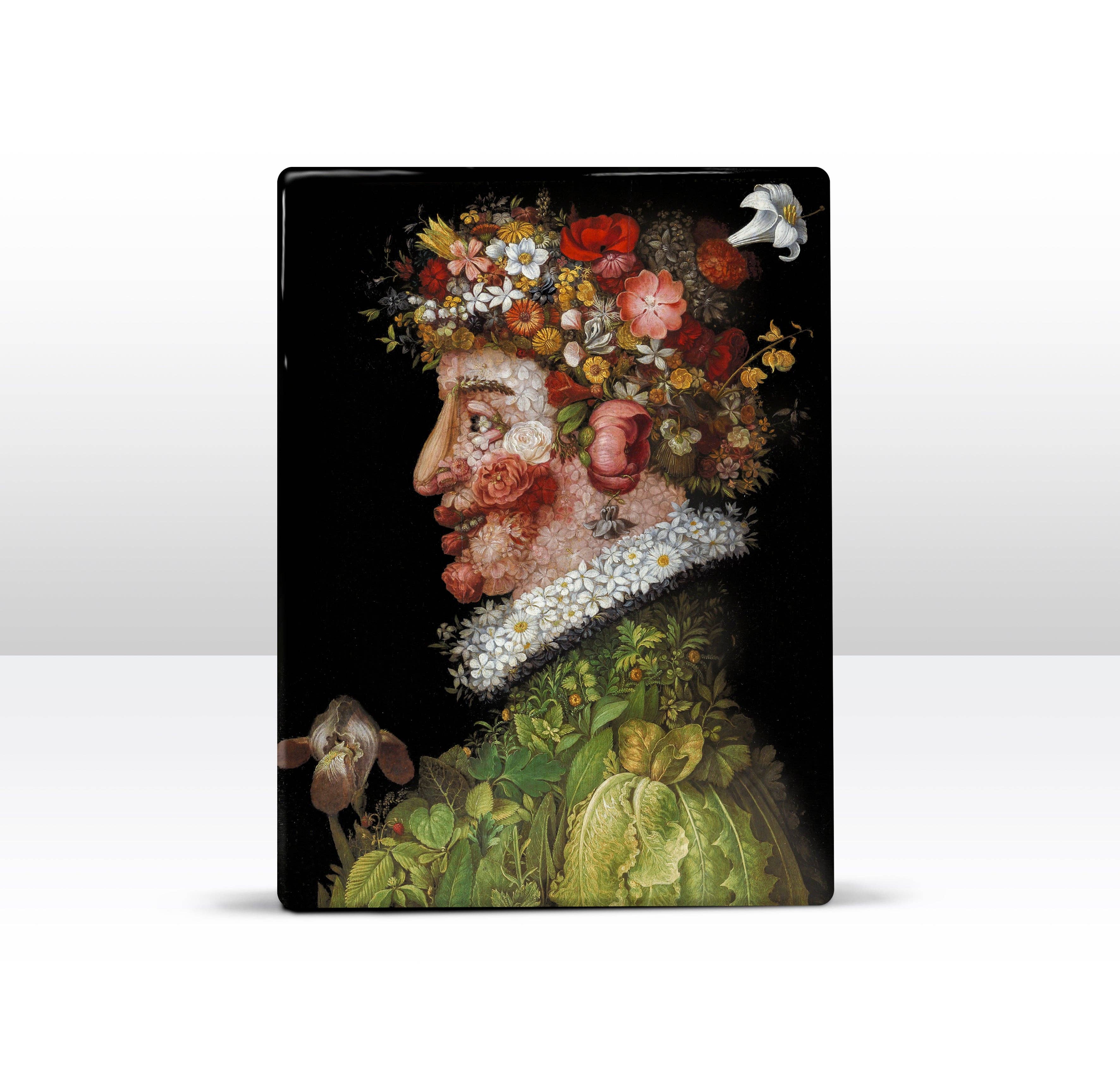 Laqueprint - Wholesale Art Print - Laque print - Spring - Giuseppe Arcimboldo - 19.5 x 26 cm - LP1872