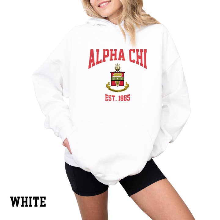 Sudadera con capucha Legacy Luxe Sorority para venta al por mayor de Kite and Crest