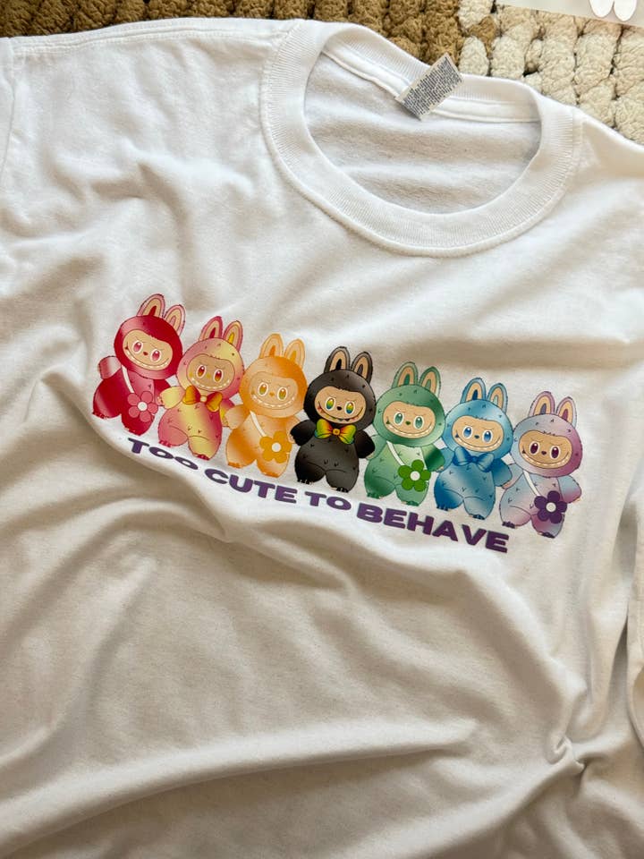 Desi design and chai - Wholesale Shirt - Unisex - La fufu- The monsters - big into energy unisex Tshirt 2