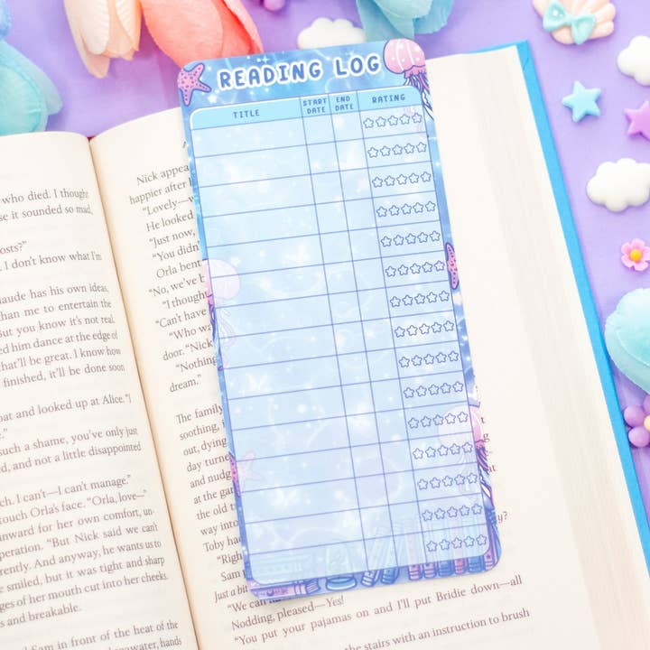 Unicorn Eclipse - Wholesale Bookmark - Reading Room Reading Log Bookmark6