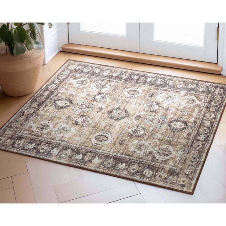 Well Woven – Tapete por atacado – Tapete Lavável Elle Basics Intrigue Easy-Clean - Durável, Antiderrapante, Design de Baixo Perfil para Conforto em Casa13