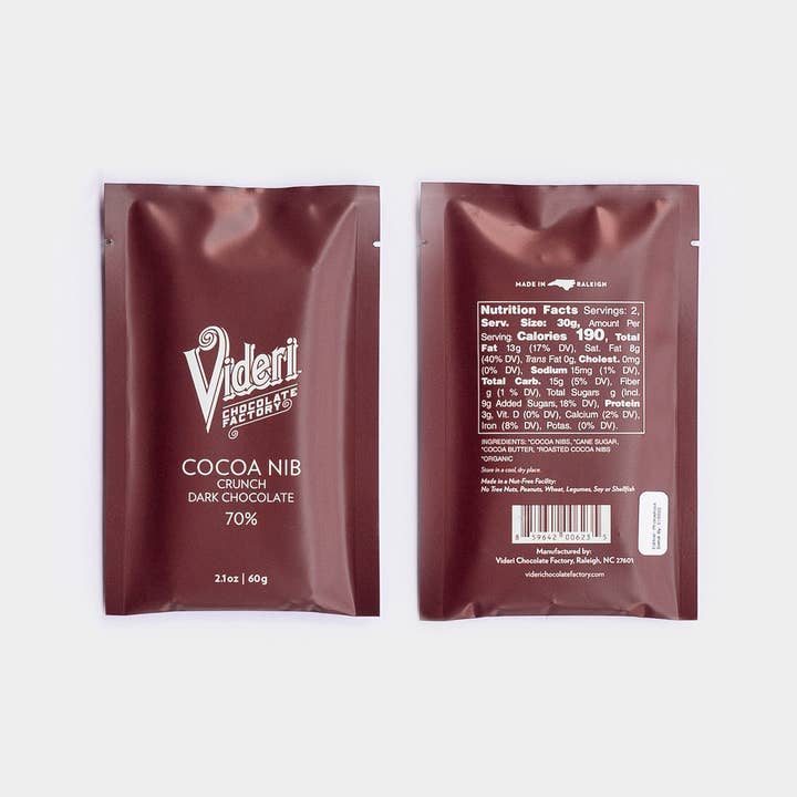 Chocolate Crunch Assorted POP for wholesale by Videri Chocolate Factory