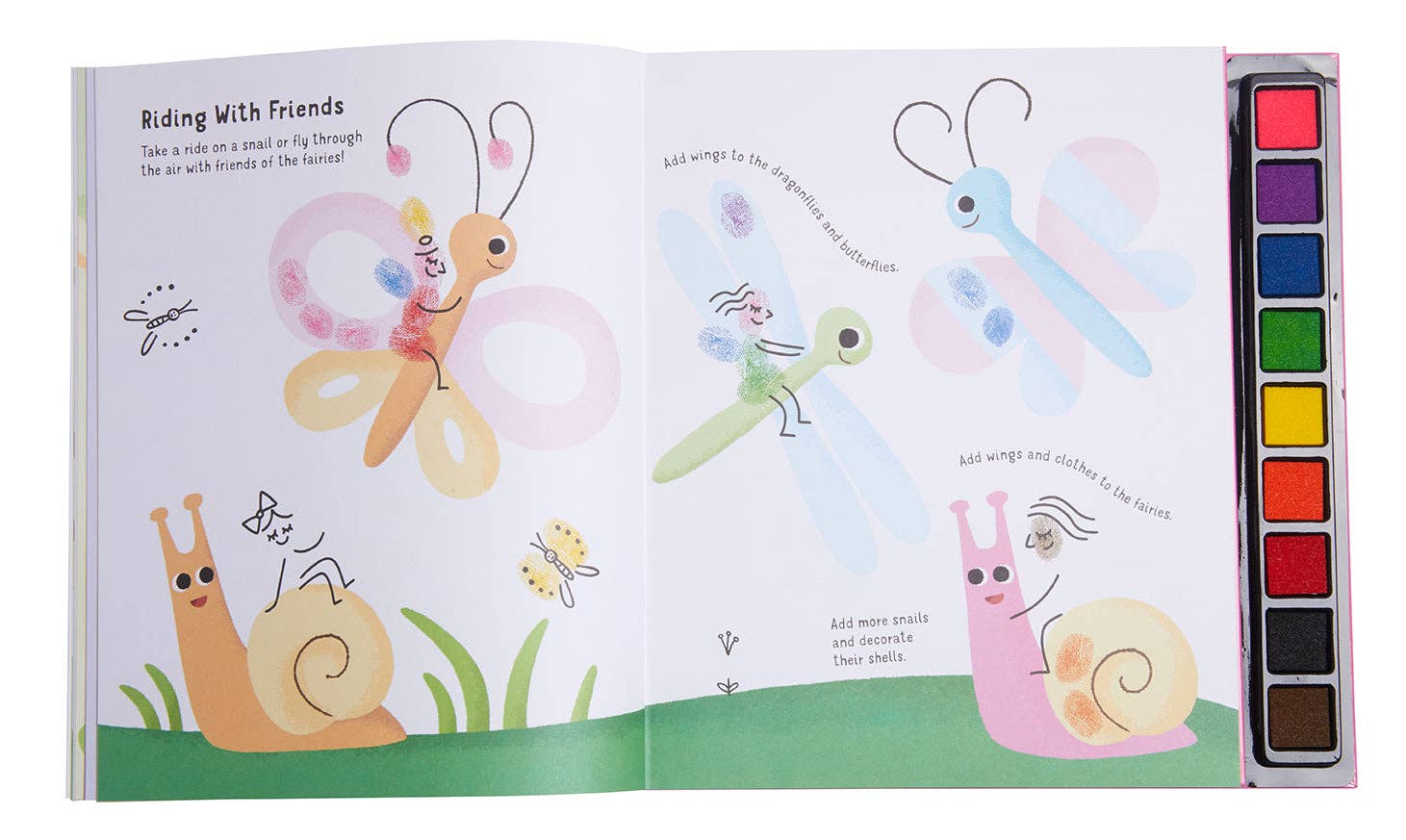 Insight Editions - #1 Pop Culture Publisher - Wholesale Coloring & Activity Book - Kids & Baby - Fingerprint Fairies2