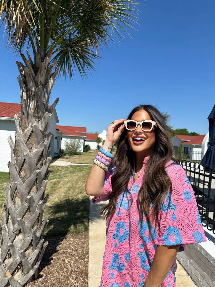 Lulu Petal Pink Mini Dress for wholesale on Faire3