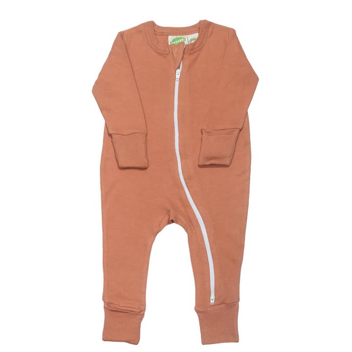 Parade Organics - Wholesale Jumpsuit - Baby - Essential Basic '2-Way' Zip Romper