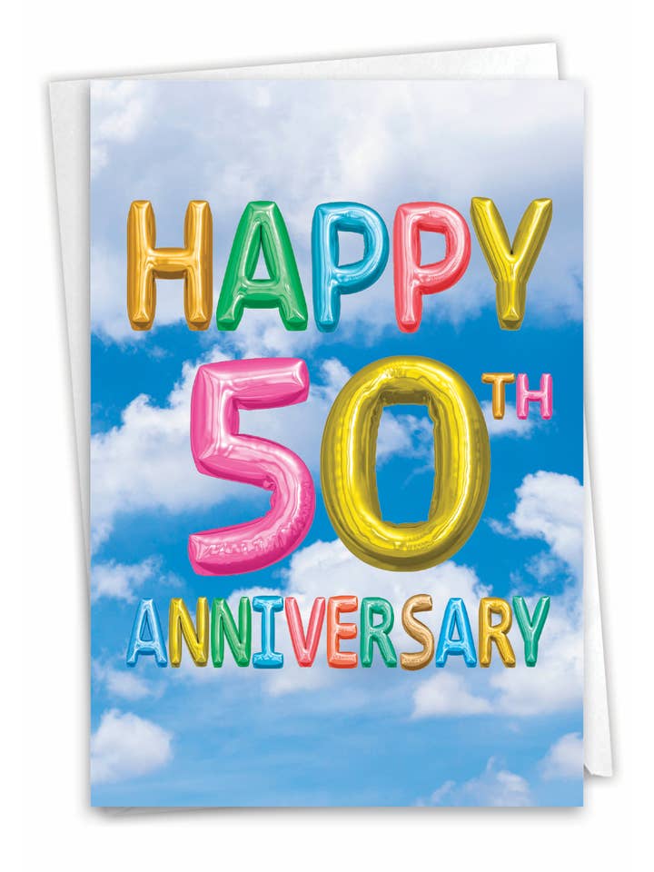 Cartão de aniversário - Mensagens infladas - 50 por atacado de NobleWorks