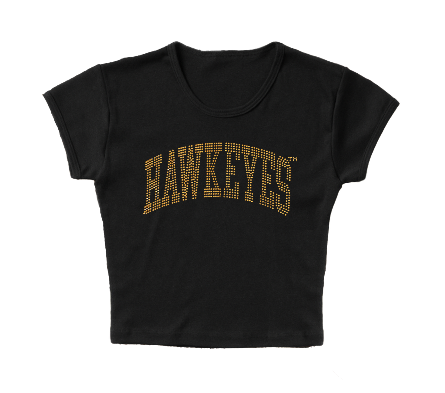 Recess Apparel - Vente T-shirt – femme - T-shirt de première année Hawkeyes en strass0
