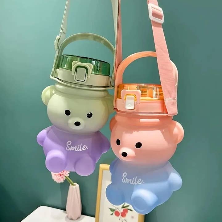 Haaro - Wholesale Water Bottle - Attractive Bear Water Bottle For Kids - Assorted