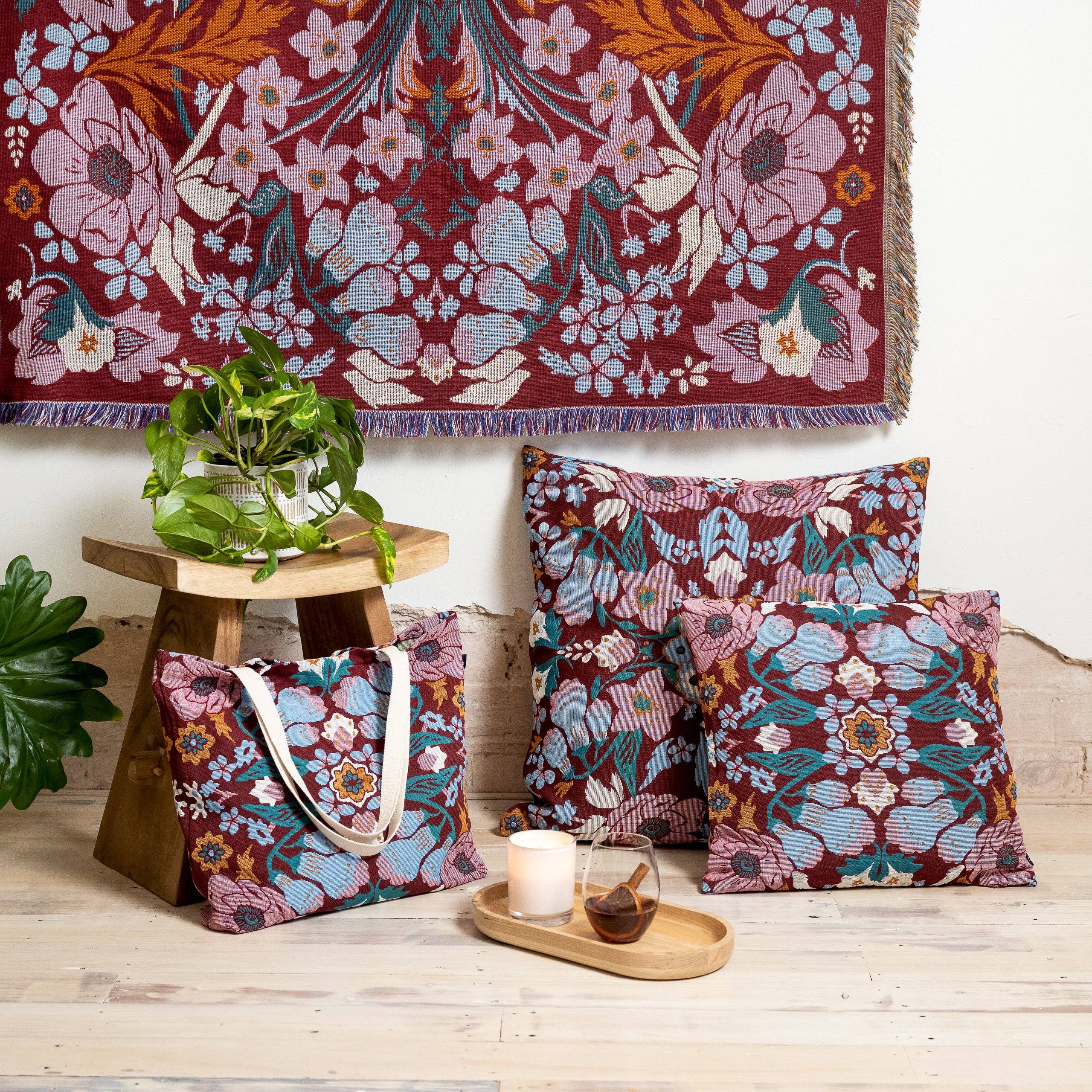 HENDEER - Vente Nappe de pique-nique - Tapis et couvre-lit de pique-nique tissés « Magical Mystery »9