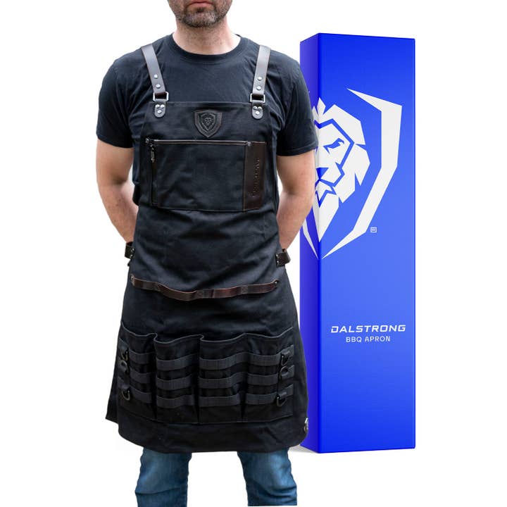 Dalstrong - Wholesale Kitchen/Utility Knife - BBQ Apron | Heavy-Duty Waxed Canvas | Dalstrong ©
