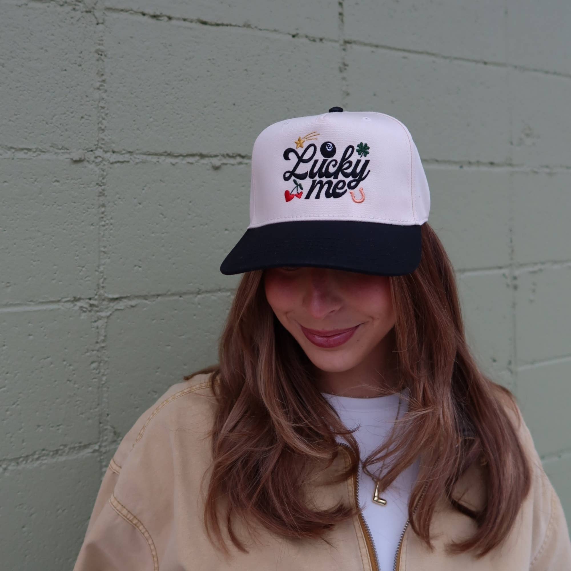 Made by Mariah - Wholesale Trucker Hat - Unisex - Lucky Me Charms Vintage Trucker Hat2