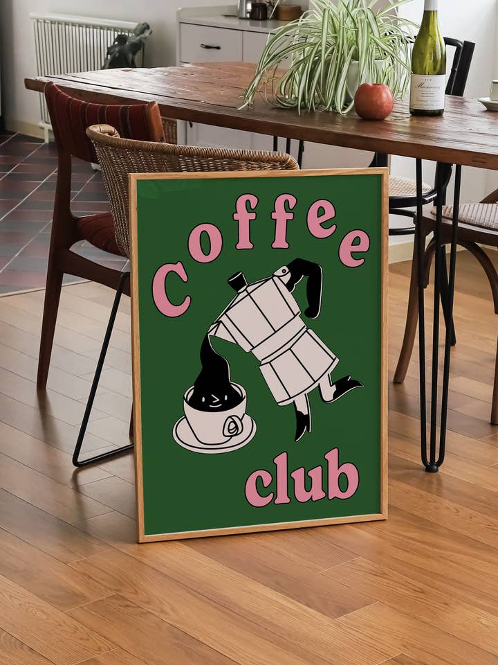 Coffee Club in Green for wholesale by SOFE Store
