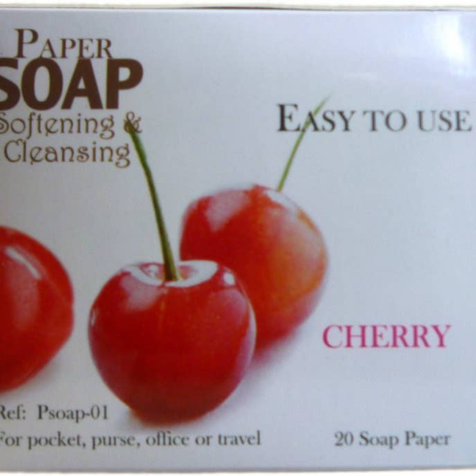 Ancient Wisdom - Wholesale Bar Soap - Paper Soaps - Cherry2