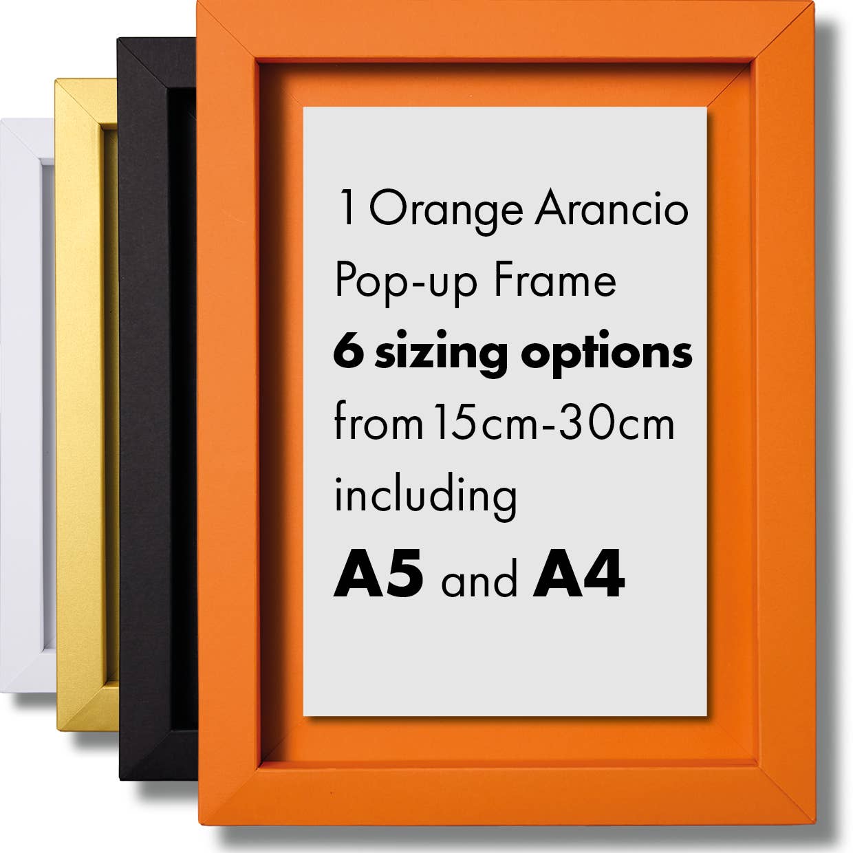 Pop-up Frames - Wholesale Picture Frame - SMALL Pop-up Picture Frame | Multi-size 15cm-30cm | Stick-on3