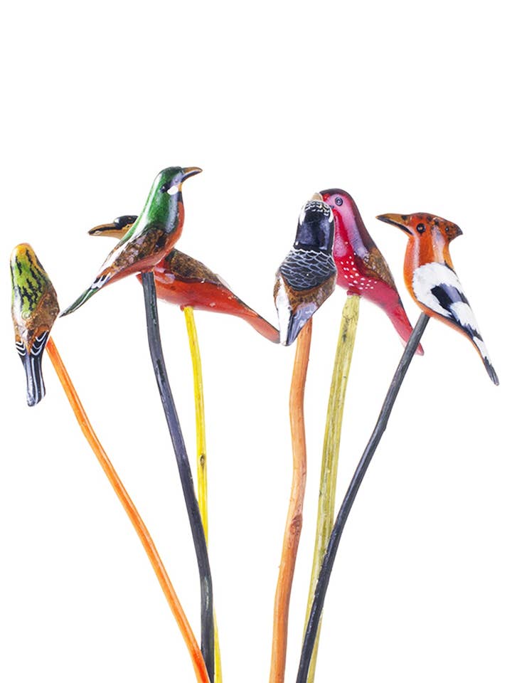 Assorted Bird Garden Stakes for wholesale by Swahili | AFRICAN MODERN