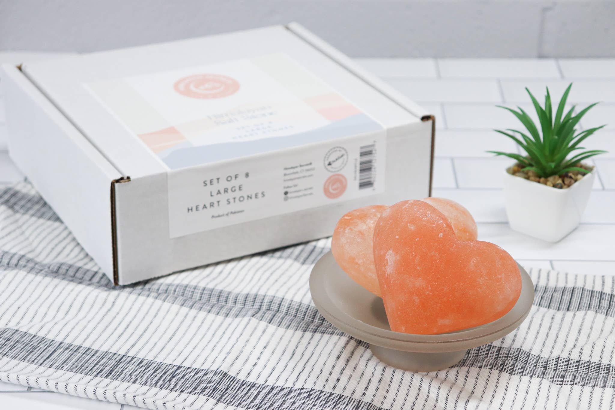 Himalayan Secrets - Wholesale Body Massager - BULK Heart Stone (Large)  - Pack of 82